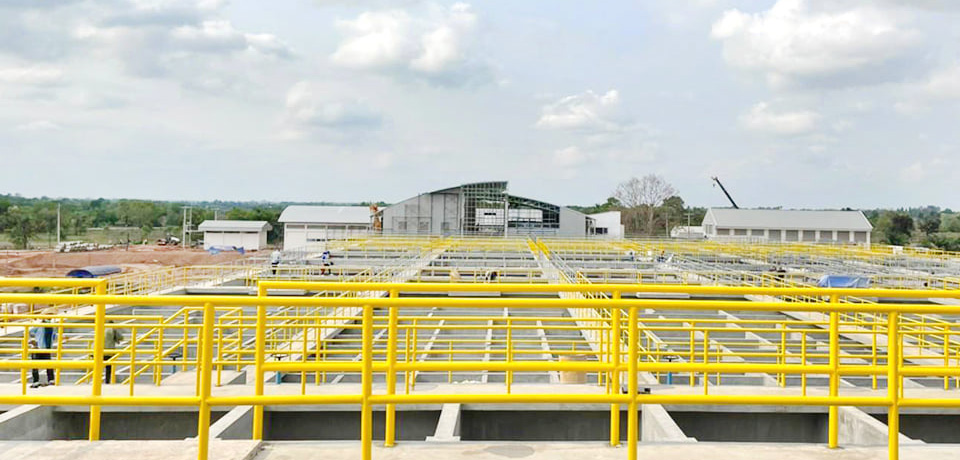 โครงการผลิตน้ำประปาที่ใหญ่และทันสมัยที่สุดในภาคอีสานตอนบน