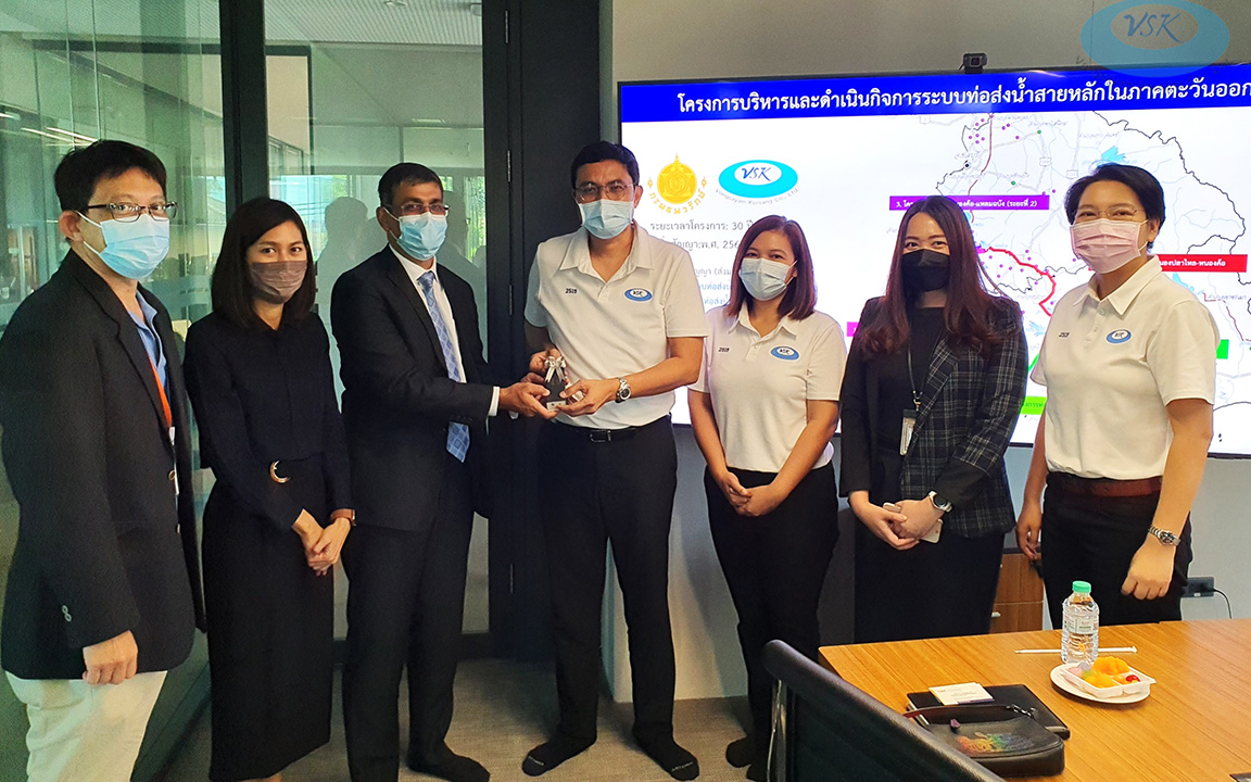 ผู้แทน CGIF ได้มาเยือนประเทศไทย และเข้าเยี่ยมชมการดำเนินธุรกิจของ VSK