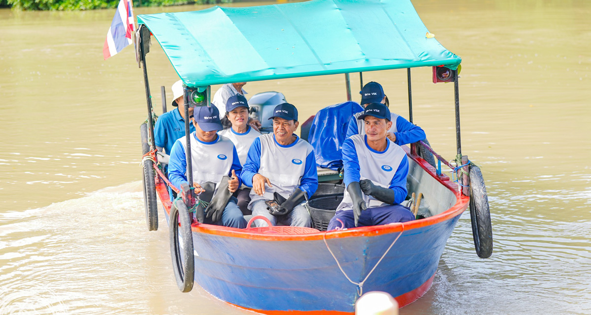 VSK เข้าร่วมโครงการรักษ์น้ำ รักษ์ป่า รักษารักสิ่งแวดล้อม