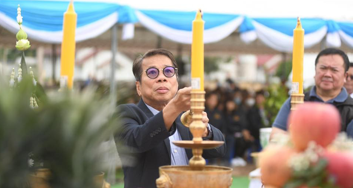 VSK ร่วมพิธีวางศิลาฤกษ์อาคารโรงสูบน้ำโรงกรองน้ำบ้านมะขามเฒ่า เสริมความมั่นคงระบบประปานครราชสีมา