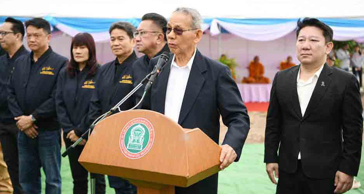 VSK ร่วมพิธีวางศิลาฤกษ์อาคารโรงสูบน้ำโรงกรองน้ำบ้านมะขามเฒ่า เสริมความมั่นคงระบบประปานครราชสีมา