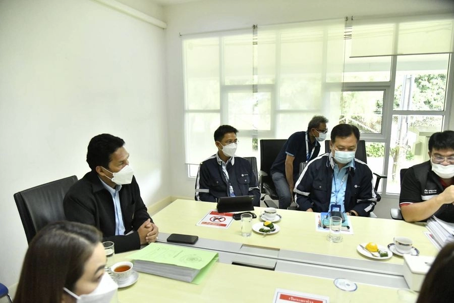 รองอธิบดีกรมธนารักษ์ ลงพื้นที่เพื่อตรวจสอบทรัพย์สินโครงการระบบท่อส่งน้ำภาคตะวันออกหนองปลาไหล - หนองค้อ และโครงการ หนองค้อ - แหลมฉบัง ระยะที่ 2