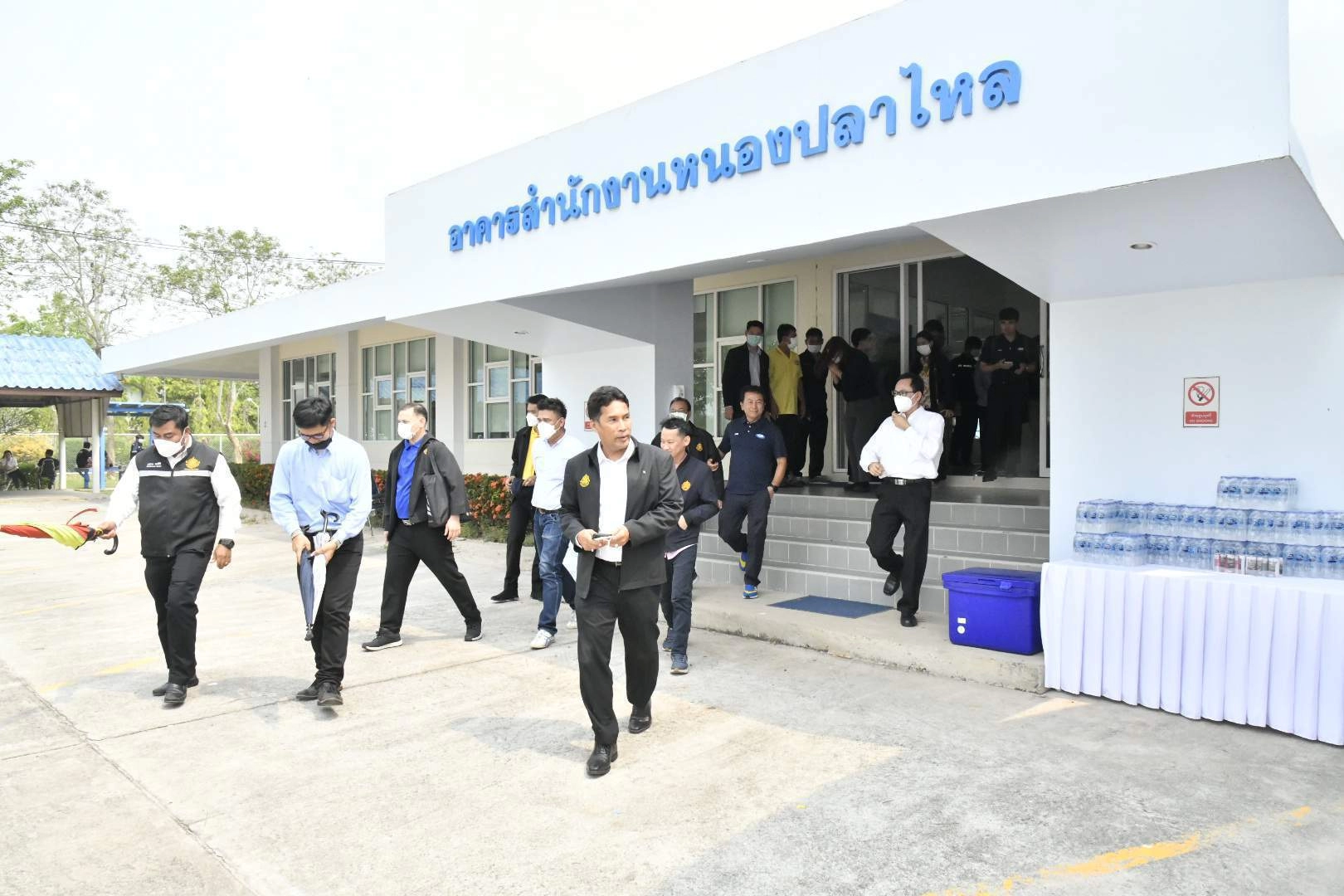 การประชุมเจรจาต่อรองในการ รับมอบ-ส่งมอบ ทรัพย์สินอันเป็นกรรมสิทธิ์ของกระทรวงการคลัง  โครงการบริหารและดำเนินกิจการระบบท่อส่งน้ำสายหลักภาคตะวันออก การร่วมกันระหว่างกรมธนารักษ์, บริษัท จัดการและพัฒนาทรัพยากรน้ำภาคตะวันออก จำกัด (มหาชน) และ VSK