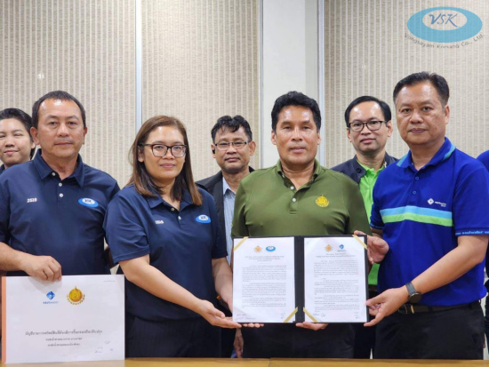 กรมธนารักษ์ได้ลงนาม การรับมอบ - ส่งมอบทรัพย์สิน โครงการบริหารและดำเนินกิจการระบบท่อส่งน้ำสายหลักในภาคตะวันออก (โครงการท่อส่งน้ำดอกกราย) ให้กับ VSK ผู้บริหารรายใหม่