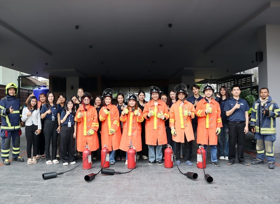VSK เน้นย้ำความปลอดภัย จัดอบรมดับเพลิงขั้นต้นให้พนักงานตามมาตรฐานสากล NFPA 10